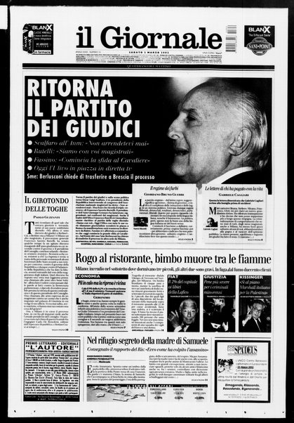 Il giornale : quotidiano del mattino